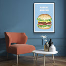 Cheesy Burger - Walljar