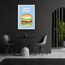 Cheesy Burger - Walljar