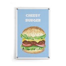 Cheesy Burger - Walljar