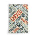 Chicago Woord - Walljar