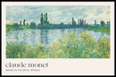 Claude Monet - Banks of the Seine, Vétheuil - Walljar
