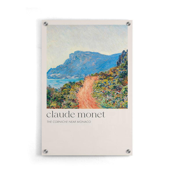 Claude Monet - The Corniche near Monaco - Walljar