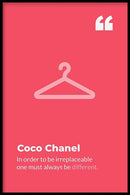 Coco Chanel poster