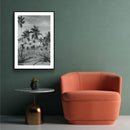 Tropische wanddecoratie