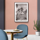 Tropische wanddecoratie