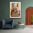 Colourful Staircase - Walljar