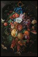 De Heem - Festoen van Vruchten en Bloemen - Walljar