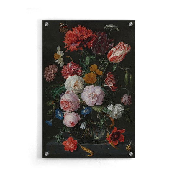 De Heem - Stilleven Met Bloemen - Walljar