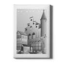 De Moriaan canvas grijs