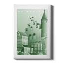 De Moriaan wanddecoratie groen