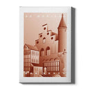 De Moriaan muurdecoratie rood