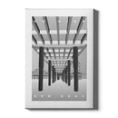 De Pier in Scheveningen grijs