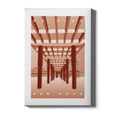 De Pier in Scheveningen rood