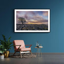 Zonsopgang landschap poster