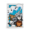 kinder poster dieren