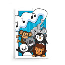 kinder poster dieren