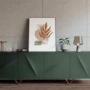 Abstracte schilderij