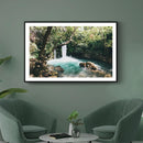 Tropische wanddecoratie