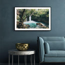 Tropische wanddecoratie