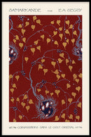 Emile-Alain Séguy - Art Nouveau Flower pattern I - Walljar