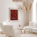 Emile-Alain Séguy - Art Nouveau Flower pattern I - Walljar