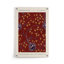 Emile-Alain Séguy - Art Nouveau Flower pattern I - Walljar