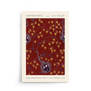 Emile-Alain Séguy - Art Nouveau Flower pattern I - Walljar