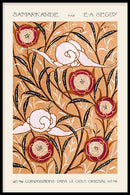 Emile-Alain Séguy - Art Nouveau Flower pattern II - Walljar