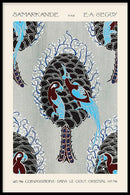 Emile-Alain Séguy - Bird Art Nouveau - Walljar