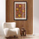 Emile-Alain Séguy - Flower pattern Art Deco I - Walljar