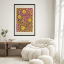 Emile-Alain Séguy - Flower pattern Art Deco I - Walljar