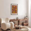 Emile-Alain Séguy - Flower pattern Art Deco I - Walljar