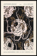 Emile-Alain Séguy - Flower pattern Art Deco III - Walljar