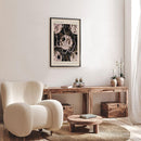 Emile-Alain Séguy - Flower pattern Art Deco III - Walljar