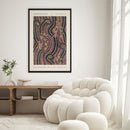 Emile-Alain Séguy - Flower pattern Art Deco V - Walljar