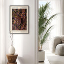 Emile-Alain Séguy - Flower pattern Art Deco V - Walljar