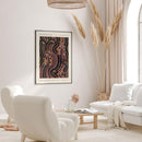 Emile-Alain Séguy - Flower pattern Art Deco V - Walljar