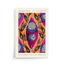 Emile-Alain Séguy - Flower pattern Art Nouveau II - Walljar