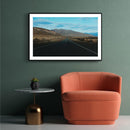 Snelweg woestijn poster