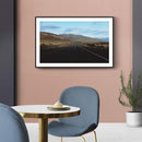 Snelweg woestijn poster