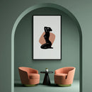 Abstracte schilderij