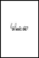 Typografische poster