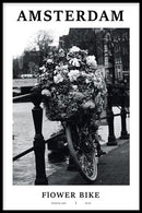 Flower Bike - Walljar