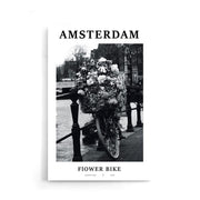 Flower Bike - Walljar