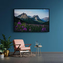 Bloemen gebergte poster