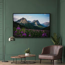 Bloemen gebergte poster