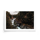Rivier bos poster