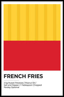 French Fries Abstract - Walljar