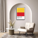 French Fries Abstract - Walljar