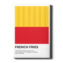 French Fries Abstract - Walljar